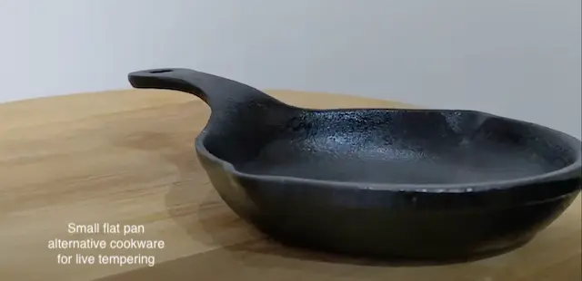 smaill-flat-pan-tempering