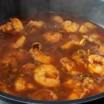 Garlic Prawns Curry | Kolambi che Khadkhadla