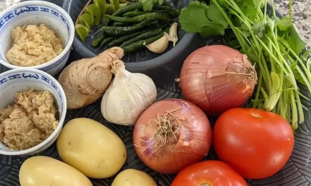 Essential ingredients in Indian Cooking