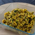 Paticha Kanda with Moong Dal | Hare Pyaj aur Moong Dal Sabzi | Moong Dal ki Sabji